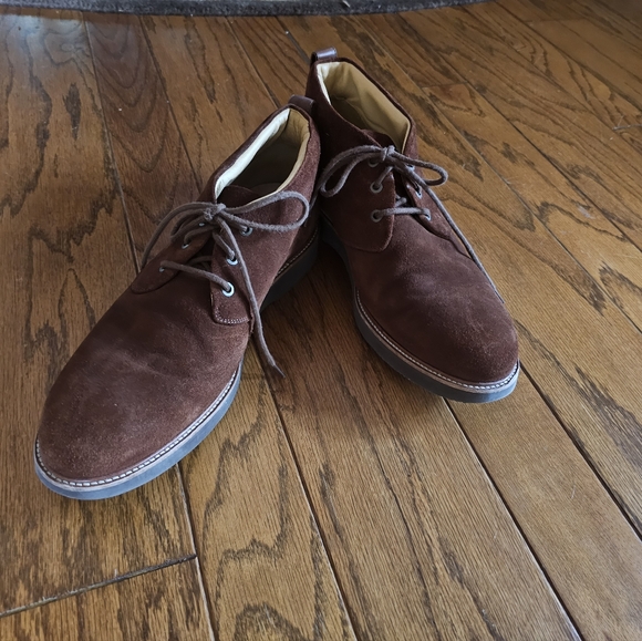 samuel hubbard Other - Men's Samuel Hubbard Brown Suede Low Boots Size 12